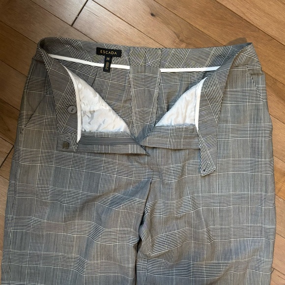 Plaid Escada Pants - Picture 3 of 5